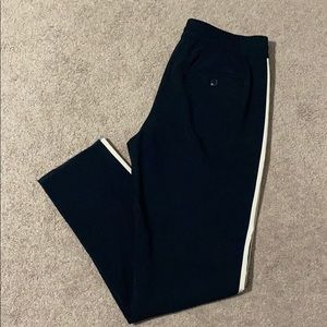 MAXMARA WEEKEND |  black & tan pants